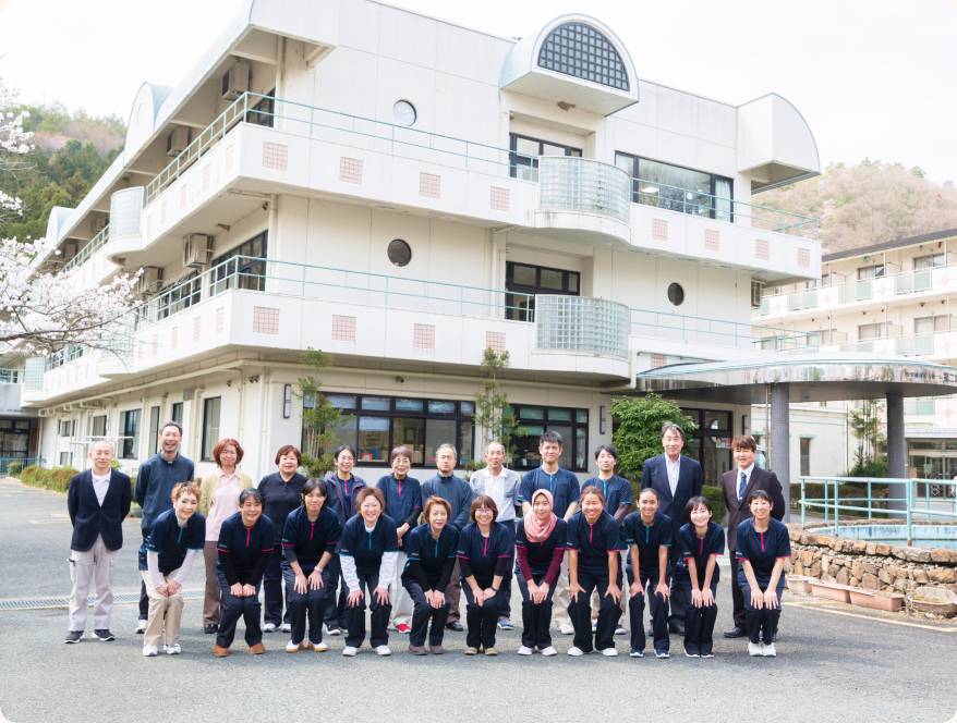 従業員の集合写真