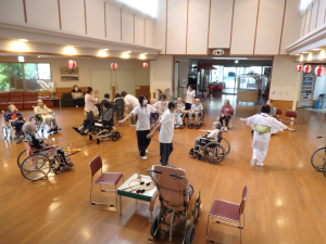 盆踊り、おこないました。