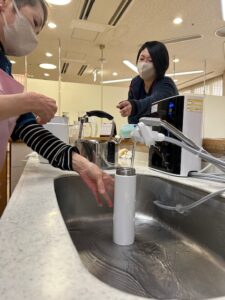 命の水～第二亀岡園の朝は水からはじまります！
